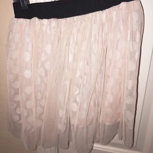 Pink Tulle Skirt